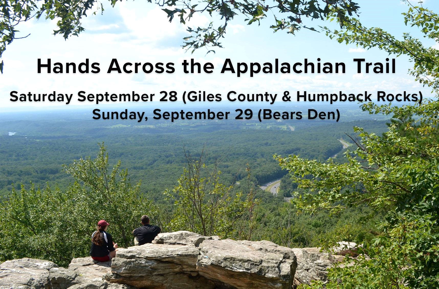 Hands Across the Appalachian Trail Event